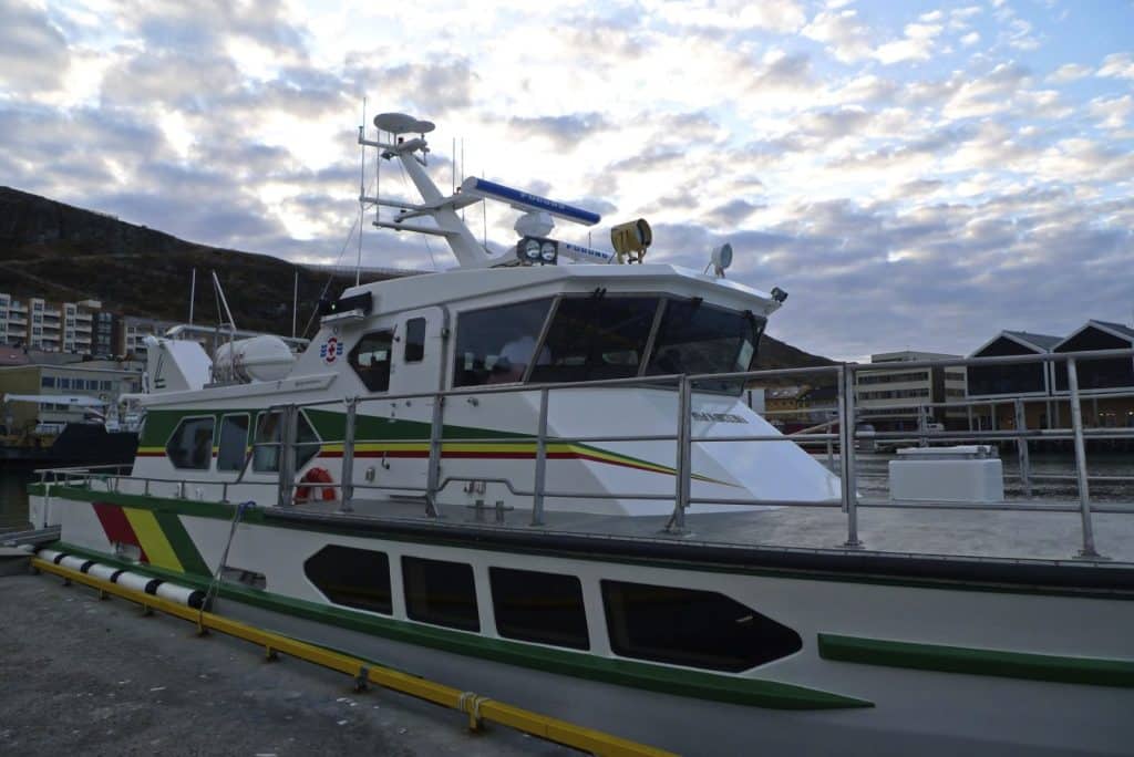 Ombygging av M/V Asheim 9